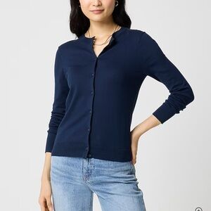 J. Crew Navy Blue Cardigan